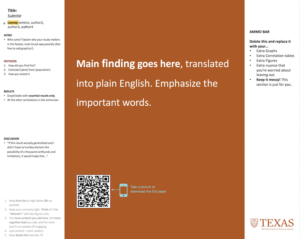 Poster Template 5 Poster Template 5