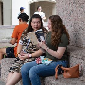 Students at Reading Round-Up