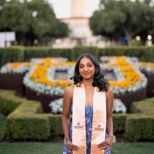Ananya graduation photo