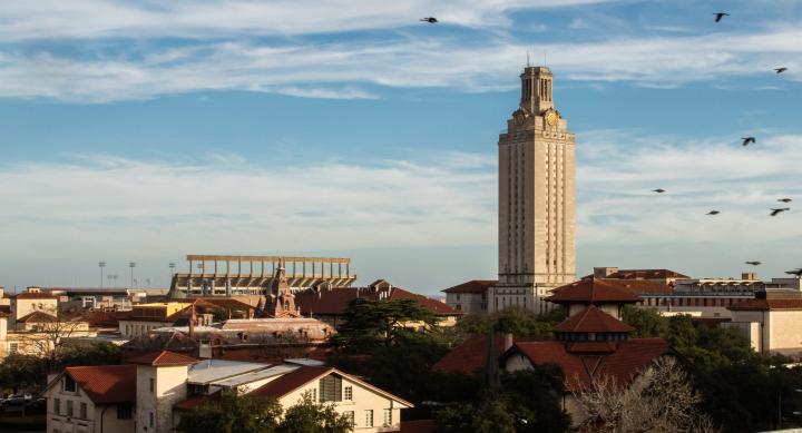 A view of the Forty Acres